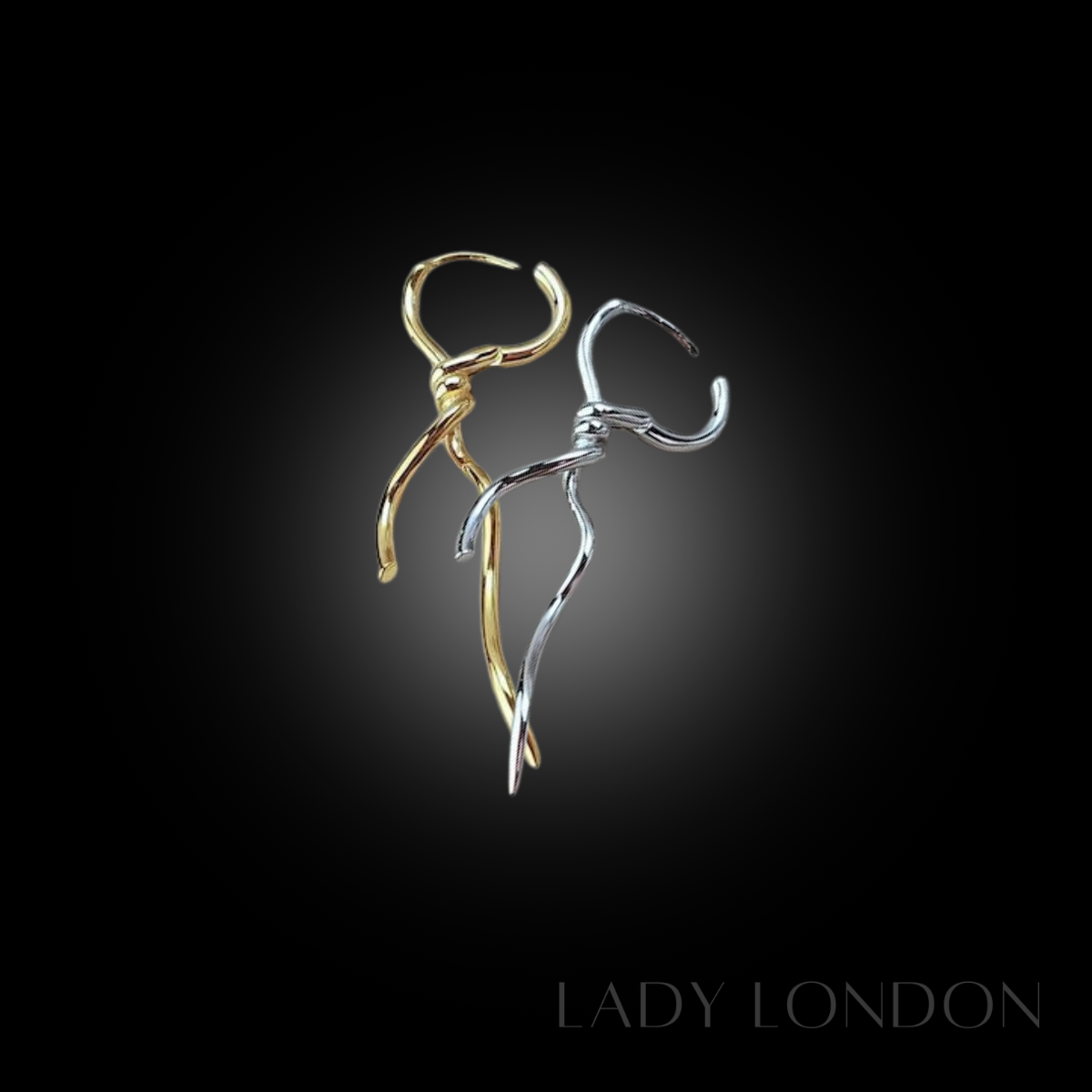 CiCi'De Jewelery Knoop oorhangers